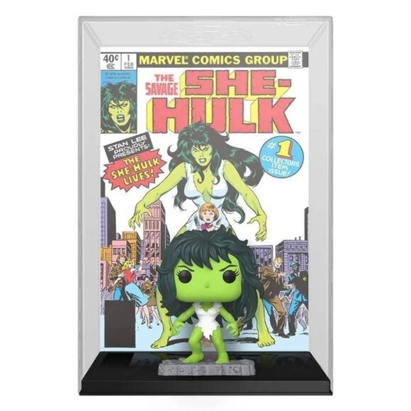 Funko POP! Comic Cover: Marvel - She-Hulk New With Box - Picture 4 of 4